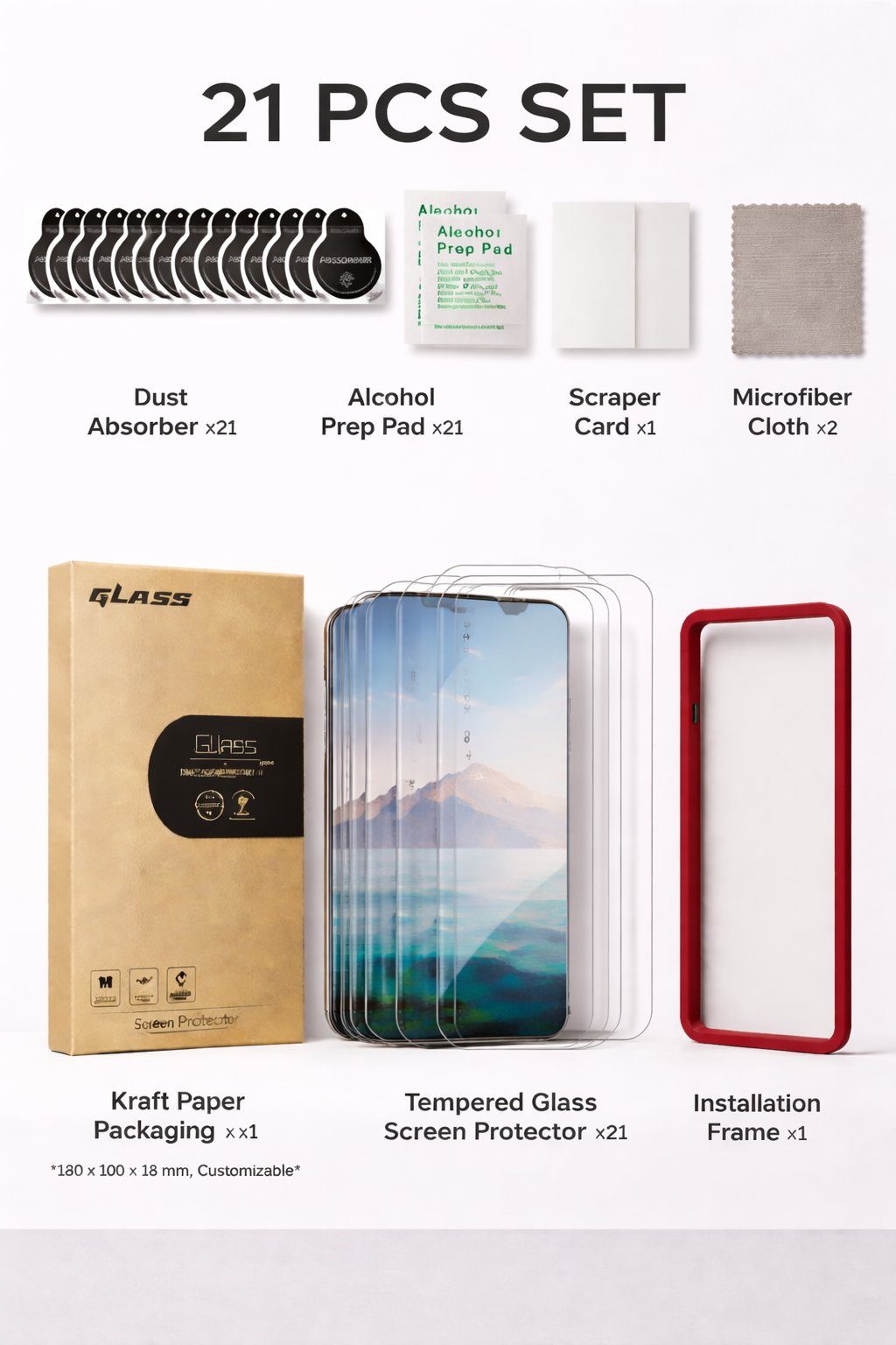 9D Matte Ceramic Screen Protector  – Anti-Fingerprint Full Coverage Film