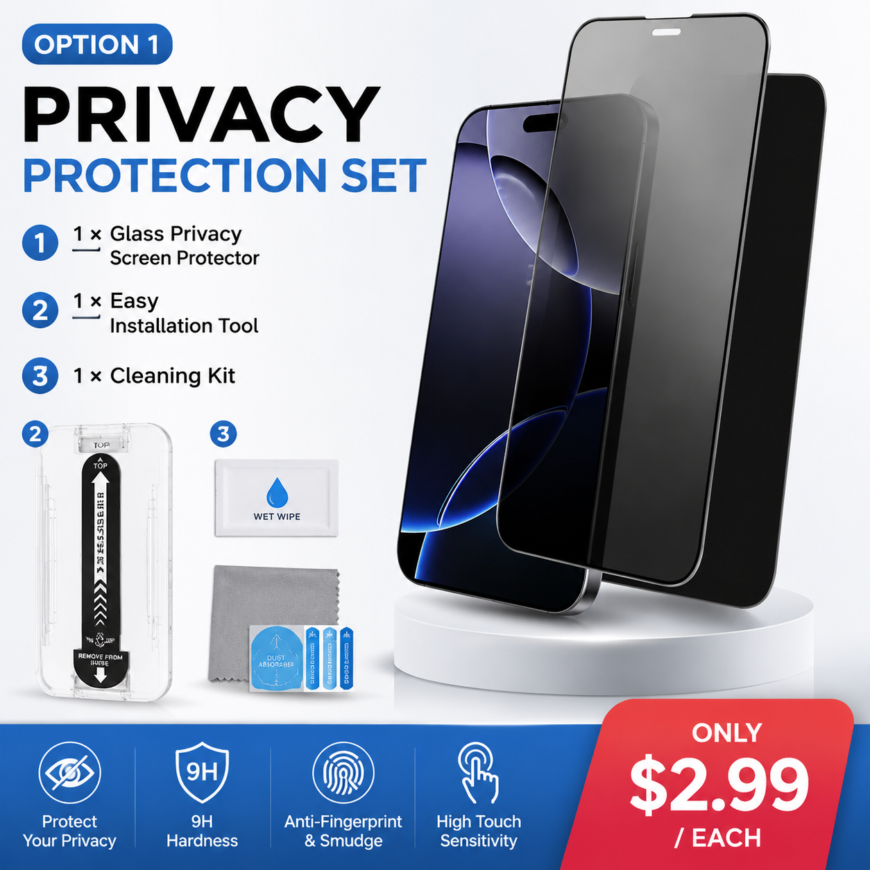 Anti-Spy Privacy & Tempered Glass for 17 Series OEM & ODM Service Available | MOQ 30 pcs | Factory Direct Supply