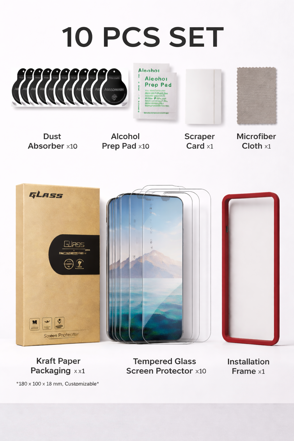 9D Matte Ceramic Screen Protector  – Anti-Fingerprint Full Coverage Film