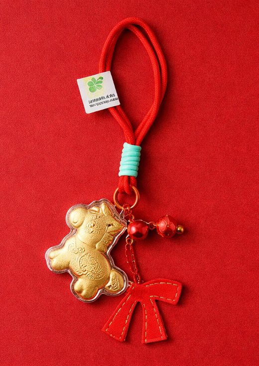 Lucky Horse Phone Wrist Strap / Handmade Beaded Charm / Multi-Color