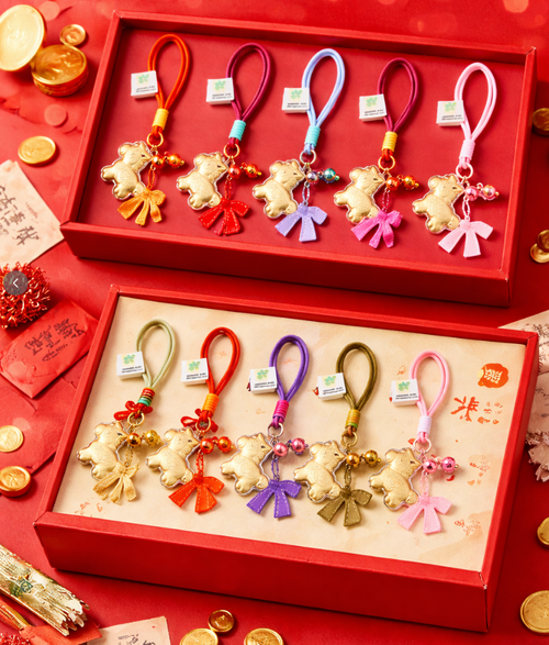 Lucky Horse Phone Wrist Strap / Handmade Beaded Charm / Multi-Color