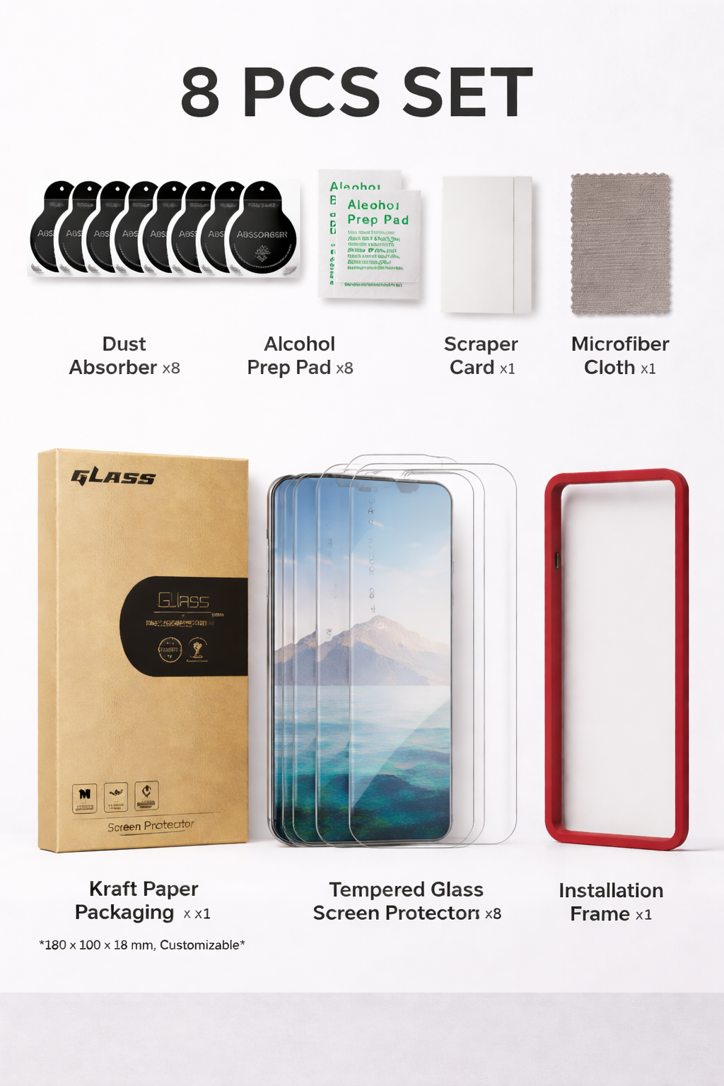 9D Matte Ceramic Screen Protector  – Anti-Fingerprint Full Coverage Film