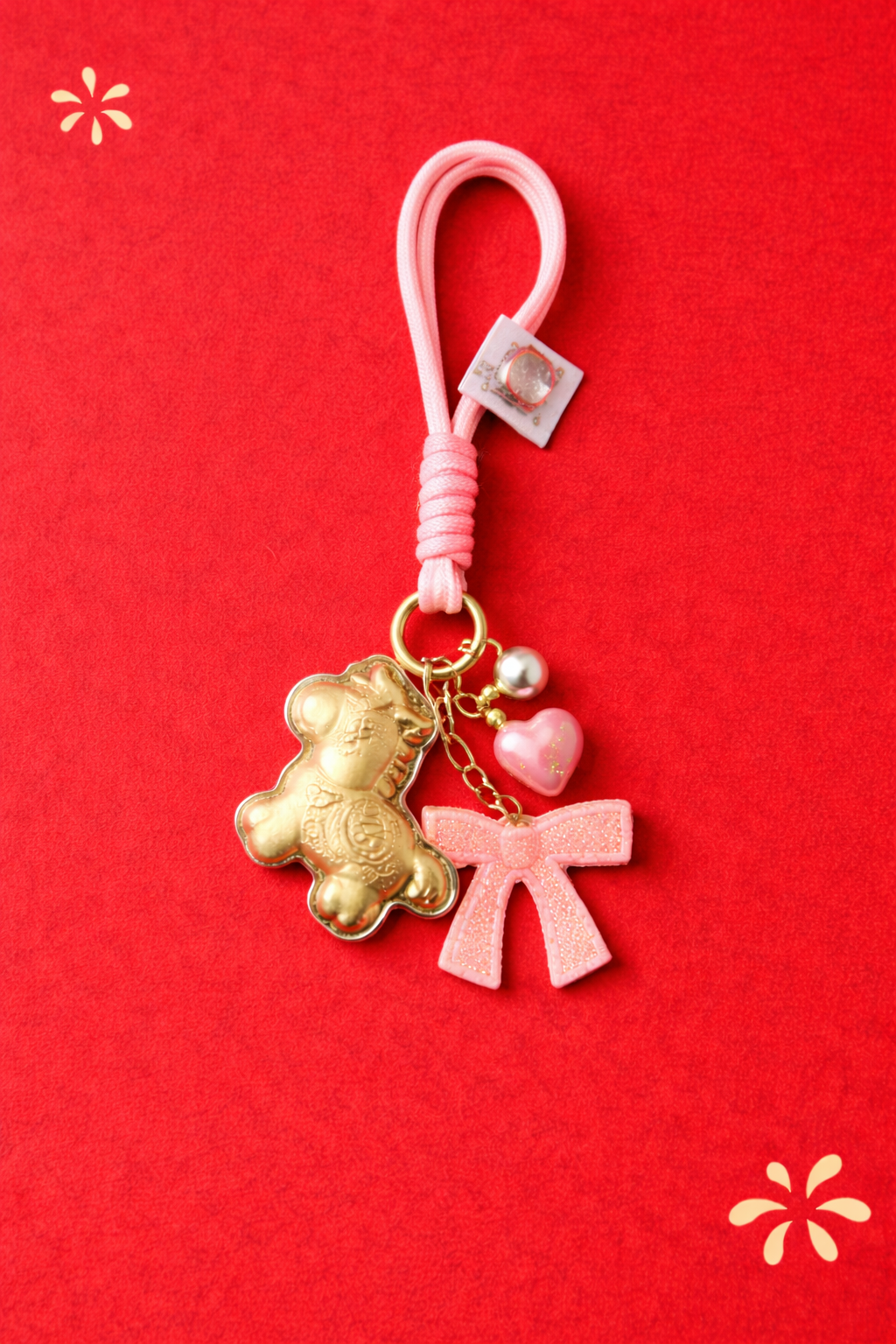 Lucky Horse Phone Wrist Strap / Handmade Beaded Charm / Multi-Color