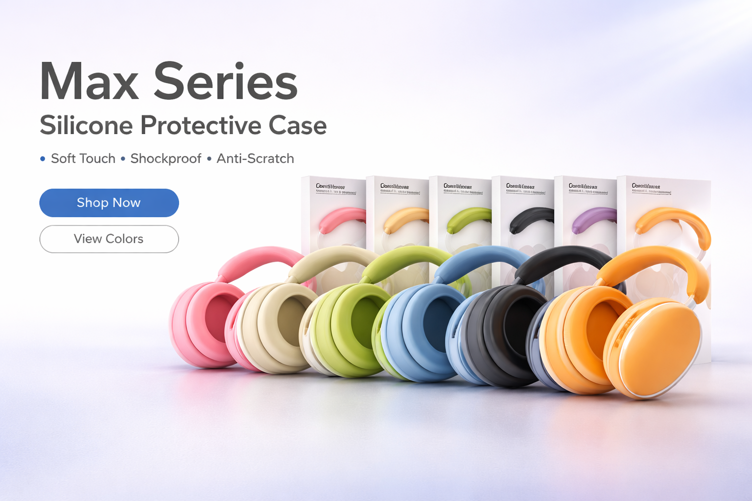 Max Series 2 Metal Version Silicone Protective Case Set