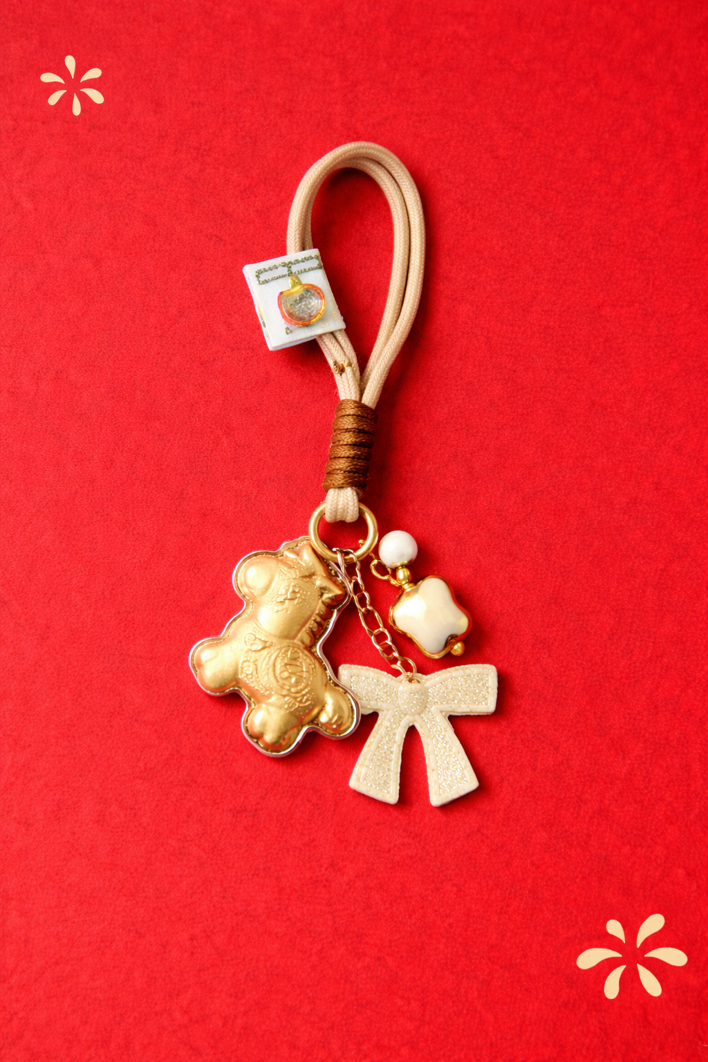 Lucky Horse Phone Wrist Strap / Handmade Beaded Charm / Multi-Color